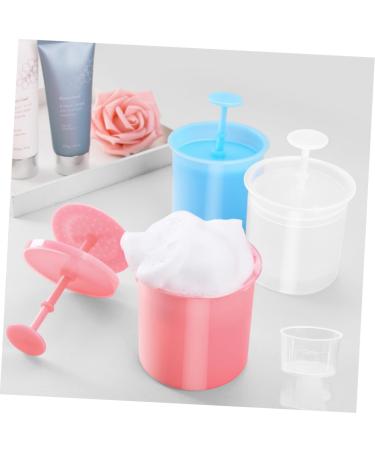 Baluue 3pcs Portable Plastic Bubble Maker for Facial Cleanser Wash Random Color Foaming Tool for Makeup Shampoo and Shower Gel Easy to Use and Decorate Your Space - Buy Online on GoSupps.com