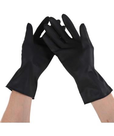 Minkissy 2 Pairs Hair Dye Gloves Hairdressing Hair Dye Gloves Reusable Professional Hairdressing Salon Dye Gloves Hairdressing Tools for Salon Home (L) - Buy Online on GoSupps.com