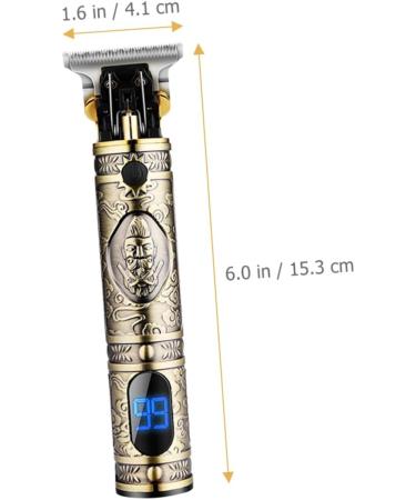 minkissy 3 Sets Mustache Trimmer Mens Beard Trimmer Edgers Clippers for Men Professional Hair Trimmer Hair Trimmer for Men Hair Clippers Cordless Digital Display Stainless Steel T9 - Buy Online on GoSupps.com