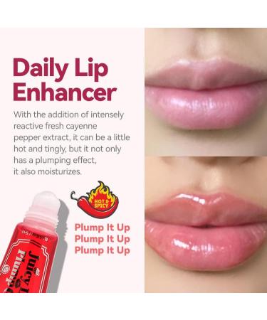 Crystal Jelly Lip Oil - Hydrating Plumping Gloss Long Lasting Lip Care Roll-On (01 - Buy Online on GoSupps.com