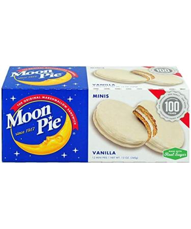 Moon Pie Variety Pack - Salted Caramel, Chocolate, Strawberry, Banana, Vanilla - 30 Pies with Bonus Lunch Bags - Buy Online on GoSupps.com