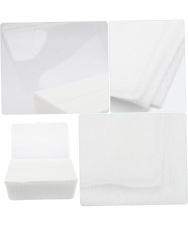 1080pcs Soft Cotton Pads for Makeup Removal | Skin Cleansing & Nail Polish Remover Pads - Textured White 5x6cm - Buy Online on GoSupps.com