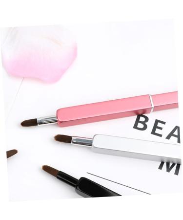 Hemoton 3pcs Pink Lip Brush Set - Handy Lipstick Applicator Makeup Tool Kit for Precision Application - Buy Online on GoSupps.com