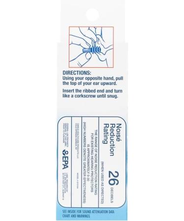 AquaEars Waterproof Swimming Earplugs - Sound Reducing (4 Pair) - Buy Online on GoSupps.com