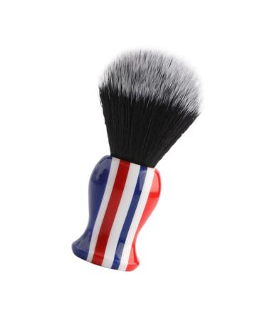 Minkissy Soft Bart Brush Barturers with stand hair removal brush mustache brush brushes straight shaving stand barber hair brush razor man hairbrush pure nylon wool manual