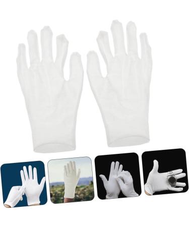 Healeved 12 Pairs Moisturizing Gloves Work Gloves White Gloves Moisturizing Overnight Gloves Working Gloves Cotton - Buy Online on GoSupps.com