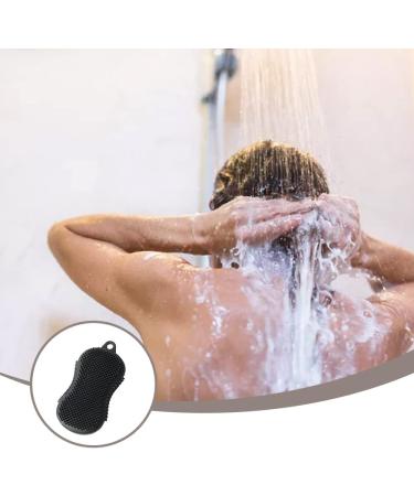 Flexible Silicone Body Scrubber & Scalp Exfoliator - Dandruff Brush for Baby Shower Bath - Men, Women & Kids - Buy Online on GoSupps.com