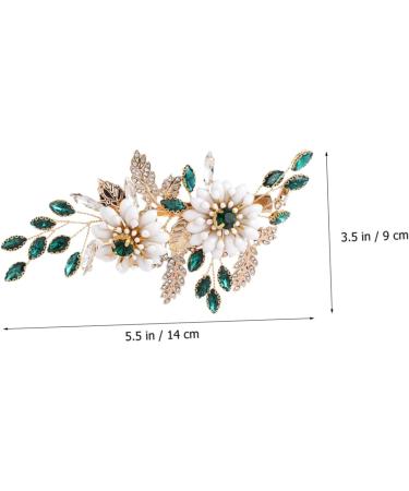 TOVINANNA Women Hairpin Flower Hairpin Hair Clips Hairpin Vintage Hair Clips Metal Hair Clips Womens Hair Clips Bride Hair Clips Women Hair Accessories Metal Hairpin - Buy Online on GoSupps.com