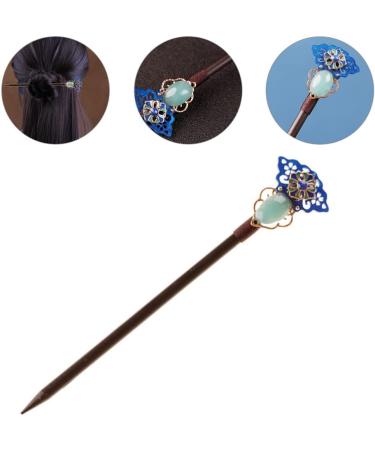 Beaupretty Wooden Hairpin Tassel Hairpin Bridal Headpieces for Wedding Womens Hair Clips Hair Sticks for Buns Women Hair Accessories Hair Sticks for Hair Bride Tiara Glass Costume Miss Japan Color 6 - Buy Online on GoSupps.com