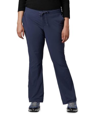 Columbia Women's Anytime Outdoor Boot Cut Pant Nocturnal 16 - Comfortable and Stylish Pants for Outdoor Activities - Buy Online on GoSupps.com