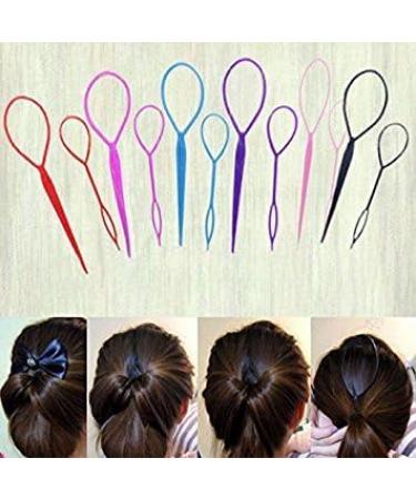 Behind Hair Braid for Ponytail - Topsy Tail Tool 2 Pack | Shop Internationally - Buy Online on GoSupps.com