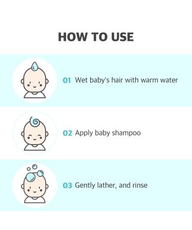 Baby Scalp Care Shampoo | Cradle Cap & Dry Scalp Solution for Toddlers | Kori in J Island - 10.14oz - Buy Online on GoSupps.com