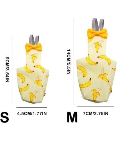 Colorful Parrot Diaper with Fly | Cute Fruit & Flower Patterns for Small Nymphensittiches & Medium Pigeons - Perfect Pet Flight Suit - Buy Online on GoSupps.com