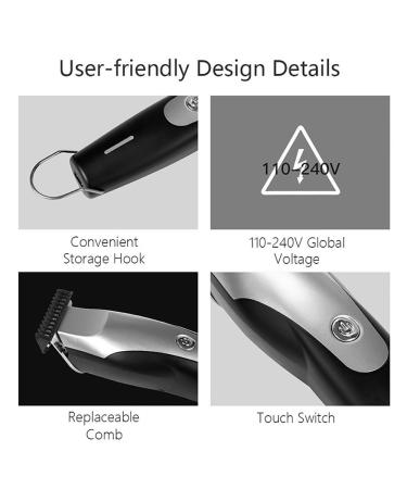 Buy Electric Hair Clippers - USB Charging Low Noise Trimmer with 3 Combs | International Shipping Available - Buy Online on GoSupps.com