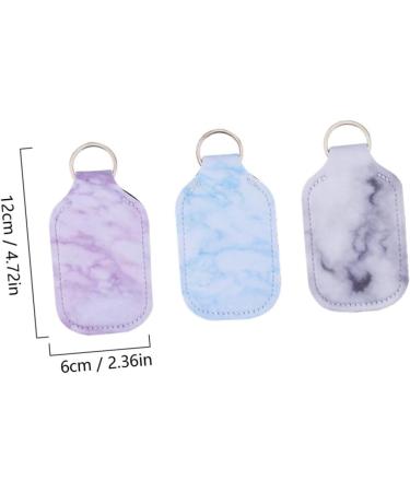 COLLBATH 30 Pcs Bottle Cover Keychain Protector - Assorted Colors, Travel Size - Reusable & Portable - Buy Online on GoSupps.com