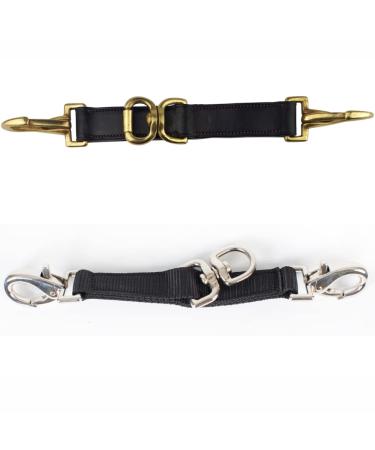 Cameo Equine Newmarket Attachment Strong & Versatile with Clips & D-Ring Black One Size