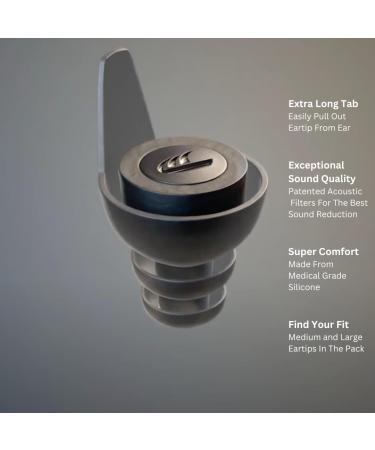 EGGZ Motorbike Earplugs - Optimal Hearing Protection for Motorcycling & Outdoor Riding - Buy Online on GoSupps.com