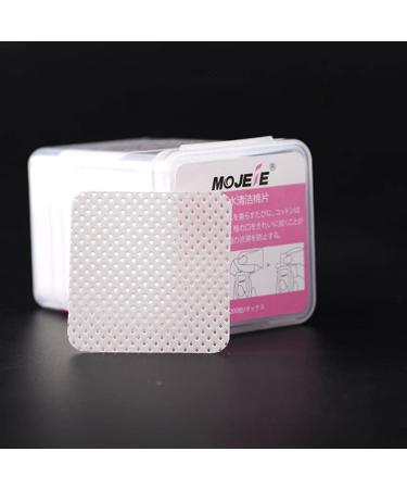 Minkissy 600 Sheet Eyelash Cleaning Pads - Lint-Free Towels for Eyelash Extensions & Nail Adhesive Remover - Hygienic White Fabric Accessories - Buy Online on GoSupps.com