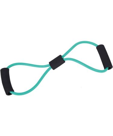 Figure 8 Resistance Band - Arm Back & Shoulder Training Elastic Rope for Home Workouts Yoga & Physical Therapy - Green - Buy Online on GoSupps.com