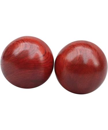TOVINANNA 6 Wooden Massage Balls Rosewood & Bamboo Roller for Muscle Relief & Hand Exercise Deep Tissue Therapy for Fitness - Buy Online on GoSupps.com