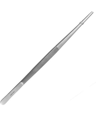 May Terrarium Tweezers - 25cm Stainless Steel Feeding Tongs - Straight Design for Easy Handling - Buy Online on GoSupps.com