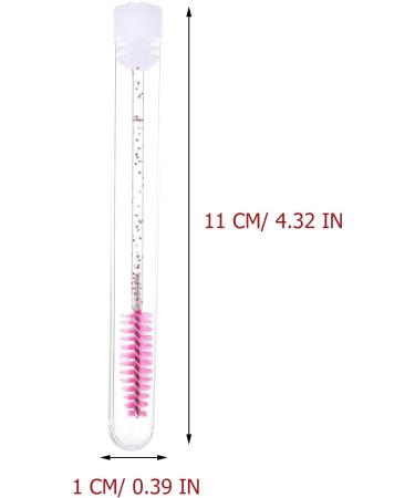 20pcs Diamond Eyelash Comb Curling Mascara Lash Eyelash Makeup Applicator Tubular - Buy Online on GoSupps.com