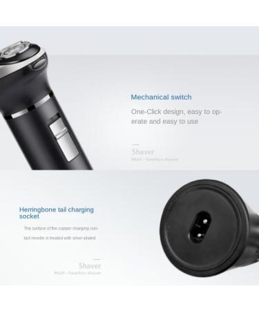 3 in 1 Beard Grooming Kit - Waterproof Electric Shaver & Body Trimmer for Men - Buy Online on GoSupps.com