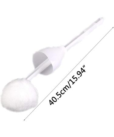 Saccgt Multifunction Squeeze Water Cotton-Type Toilet Cleaning Brush Soft Bristle Home Nylon Fiber Pp Handle - Buy Online on GoSupps.com