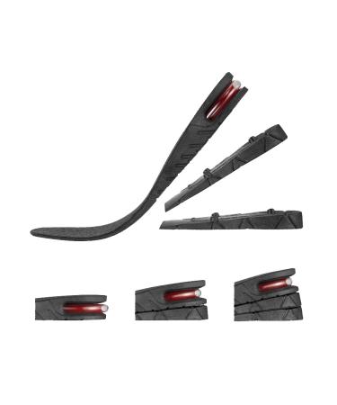 Height Increase Insoles for Men Air Cushion Taller Shoe Lifts Men Breathable 3 Layer Add Height 2.36 inch Heel Insert Women 1 Pair 3-Layer Insole