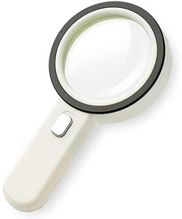 Portable Magnifier Magnifier Reading Crafts Identification 30X Hd LED Light Handheld Illuminated Read Magnifier Full of Stars