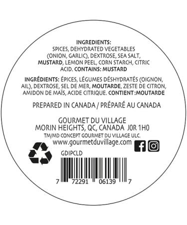 Gourmet du Village Lemon Dill Dip Canister - Buy Online on GoSupps.com