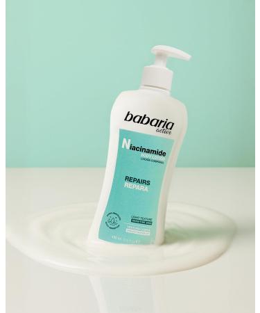  Babaria Babaria - Body Cream with Niacinamide | Body Milk 400 ml | Cream with Niacinamide | Moisturizing Cream for Men and Women | Body Cream - Buy Online on GoSupps.com