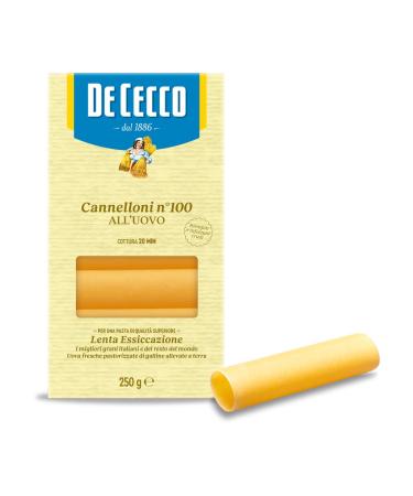 De Cecco De Cecco Cannelloni Egg 250g Pack of 5 Pieces