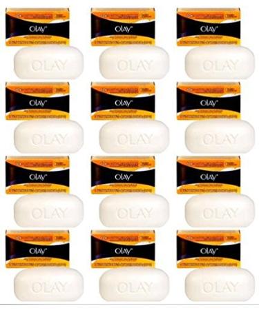 Olay Beauty Bar Ultra Moisture with Shea Butter Soap  3.17 Oz (12 Bars)