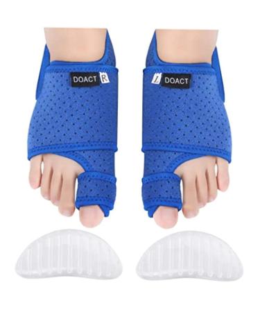 FOPEAS Comfortable Orthopedic Bunion Corrector with Toe Straightener Gel Arch Support & Toe Separator for Men and Women - Alleviate Pain withFoot Care Solution