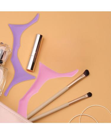 Beaupretty Eyebrow Stencils Brow Template Eyebrow Shaping Stencil Eyebrow Makeup Tools Eyebrow Templates for Women Eyebrow Stencil Pink - Buy Online on GoSupps.com