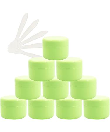 empty jars with lids cosmetic jar B0CL9K7SRC12 PC Empty 50ml Pink Plastic Cosmetic Jars with Screw Lid 50g Small Pot with Inner Linner for Cosmetic Travel Gel Lip Balm + 5X Spatula (Color : Roze S (