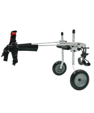 Dog Wheelchair for Back Legs Adjustable Dog Wheelchair Adjustable Doggie/Puppy for Hind Legs Rehabilitation Cart Easy Assemble & Light Weight (Size : M) Medium