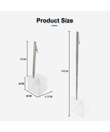 SUAOEO Aquarium Telescopic Shrimp Net Long Handle Fishing Net Shrimp Catch Nets White - Buy Online on GoSupps.com