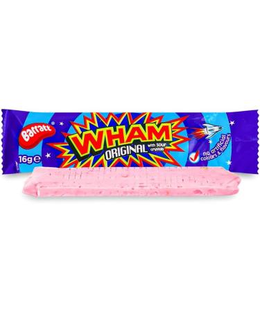 Original With Sour Crystals & Extreme Super Sour Chew Bars - 12 x Mixed Raspberry Flavour Chew Bars - Buy Online on GoSupps.com