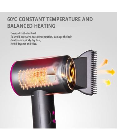 Portable Hair Dryer Wireless Hot and Cold Air Hair Dryer Travel Rechargeable Hair Dryer Low Power Cordless Hair Dryer Gray - Buy Online on GoSupps.com