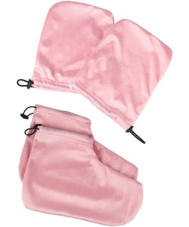 FRCOLOR 4 Pairs Gloves paraffin wax mitts paraffin manicure heated mittens SPA Mittens Paraffin Heated Hand Covers hand wax accessories paraffin glove care foot bag - Buy Online on GoSupps.com