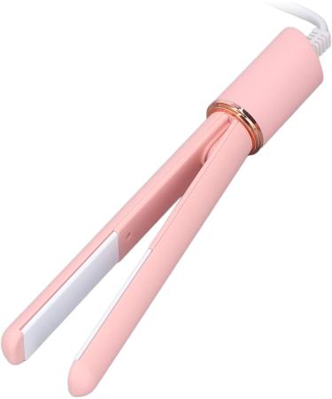 Buy Hair Straightener Flat Iron - 2 in 1 Mini Curling Iron for Travel | US Plug 110V | Smooth Pulling Technology - Buy Online on GoSupps.com