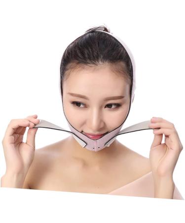 DOITOOL Facial Slimming Thin Peel off Belt Slimming Belt Double Chin Strap V-line Belt Strap Shaping Cheek Slimming Hydrating Thin Artifact Pink - Buy Online on GoSupps.com