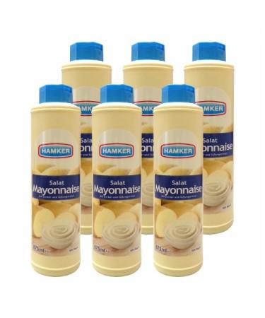 Hamker 6 Hamkers "Salat Mayonnaise" 880 ml