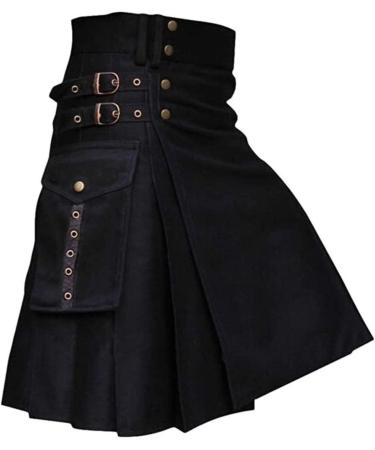 Scottish Kilt for Men - Original Rock Set & Checkered Skirts | Vintage Casual Fashion | 5XL Size Available - Buy Online on GoSupps.com