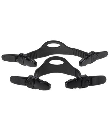 Fins Strap Adjustable Fin with Quick Release Buckles Replacement Strap Assembly for Diving Large