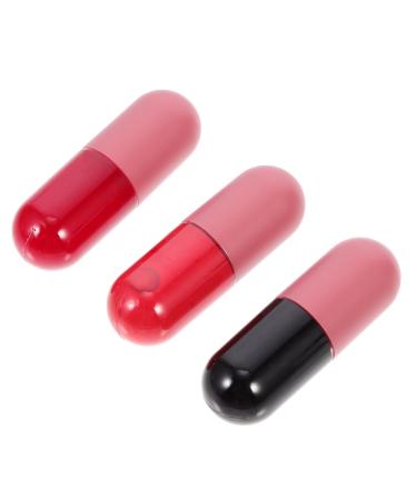 TOGEVAL 3Pcs Moisturizing Lip Oils with Fine Shimmer for Plumped Lips for Women Hydrating Treatment for Easy Carrying