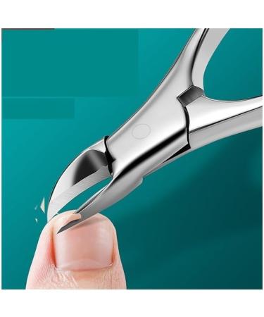 Stainless Steel Nail Groove Special Nail Scissors Hawkbill Pliers Oblique Edge Nail Clippers Stainless Steel Manicure Trimming Tools Silver - Buy Online on GoSupps.com