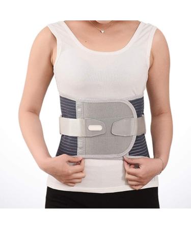 Buy Lumbar Spine-Tap Traction Support Belt for Men & Women - Comfortable Breathable Warm Waist Support (Gray XL) - Shop Internationally! - Buy Online on GoSupps.com